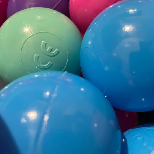 Basen z kulkami BubbleHuggle – pastelowy zestaw Kwiatowy Mistycyzm